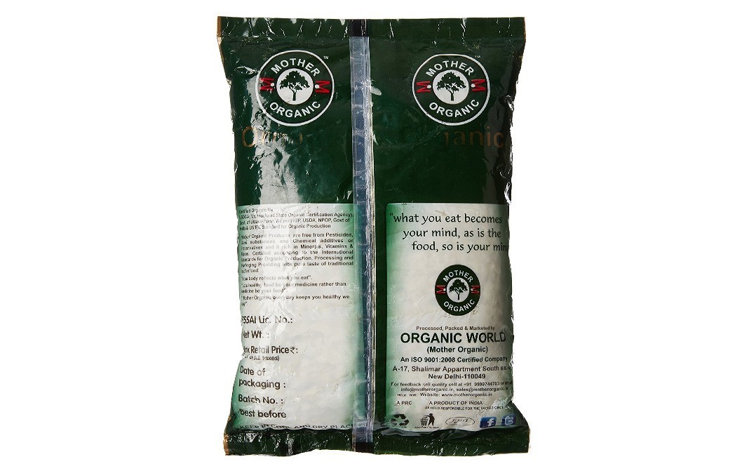 Mother Organic Rice Poha    Pack  500 grams